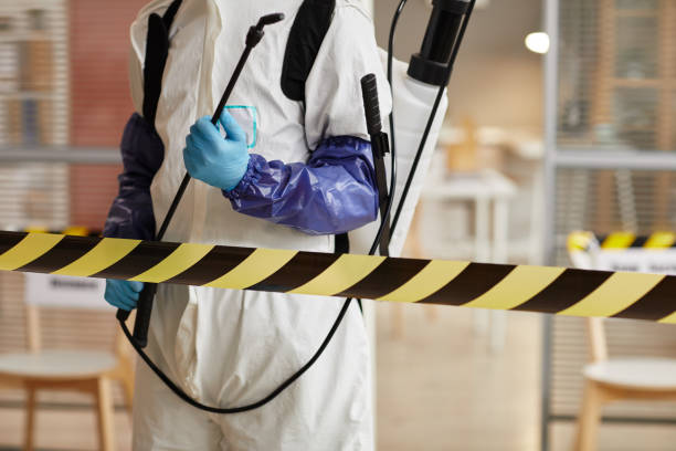 Professional Biohazard Cleanup technician working in Mount Vernon, OH